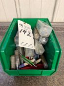 TUB OF ASSORTED THREAD GAUGES