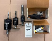 STAGED SET OF 3 JACOBS #33JT TAPMATIC REVERSABLE TAPPING ATTACHMENTS