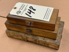 SET OF 3 MISC. OUTSIDE MICROMETERS IN CASES