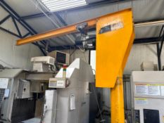 1/2 TON CRANE WITH 1 1/2 TON HOIST