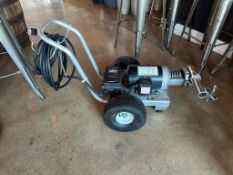 PORTABLE INDUSTRIAL PUMP WITH KBDA SERIES AC MOTOR SPEED CONTROL