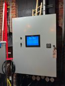 ALLIANCE TECHNOLOGIES 200 AMP HEATER CONTROLLER W/ UNITRONICS V1210 HMI