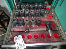 ASSORTED CAT 40 TOOL HOLDERS