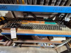 ASSORTED COLLETS AND COLLET RACKS