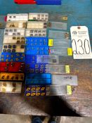 ASSORTED INDEXABLE CARBIDE INSERTS