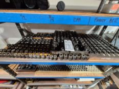 ASSORTED COLLETS AND COLLET RACKS