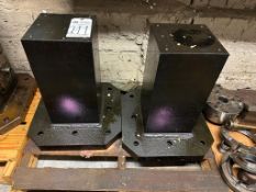 (2) BLANK INDUSTRIAL TOMBSTONES