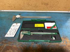 (2) DIGITAL AND DIAL CALIPER