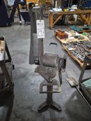 INDUSTRIAL PEDESTAL-MOUNTED BELT SANDER WITH PEDESTAL