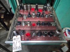 ASSORTED CAT 40 TOOL HOLDERS