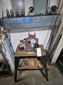 2008 DAREX XT3000 PRECISION INDUSTRIAL DRILL SHARPENER WITH STAND *ATTACHMENTS INCLUDED