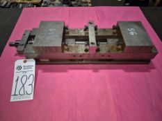 KURT DL-600C, 6-INCH DOUBLE LOCK DOUBLE STATION PRECISION MACHINE VISE