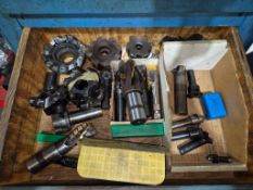 ASSORTED BORING AND MILLING HEADS