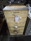 HEAVY-DUTY INDUSTRIAL 6-DRAWER TOOL CABINET *CONTENTS NOT INCLUDED
