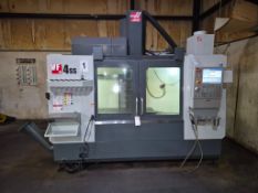 2021 HAAS VF-4SS SUPER-SPEED CNC VMC WIRED FOR 4TH AXIS, THRU-SPINDLE COOLANT AND RENISHAW PROBING