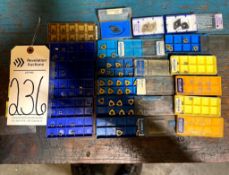 ASSORTED INDEXABLE CARBIDE INSERTS