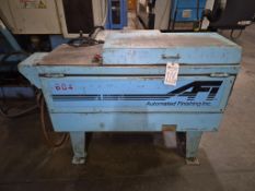 AUTOMATED FINISHING INC. MODEL AV-3, 3-CUBIC-FOOT VIBRATORY FINISHING MACHINE