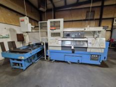 2003 MAZAK DUAL TURN 20 CNC TURNING CENTER W/ MAZAK FLEX-GL100F GANTRY SYSTEM *HARD DRIVE ISSUES