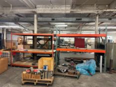 HEAVY-DUTY INDUSTRIAL PALLET RACKING WITH BAR STOCK REMNANTS