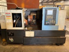 2013 DOOSAN PUMA GT2100B CNC LATHE / TURNING CENTER WITH LNS TURBO CHIP CONVEYOR