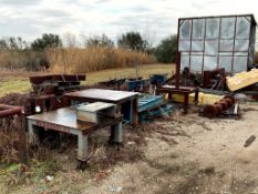 ASSORTED HEAVY-DUTY INDUSTRIAL ROLLING CARTS AND ASSORTED STEEL STANDS & FIXTURES