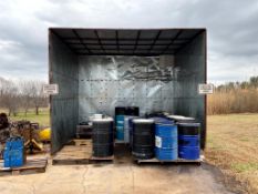 LARGE STEEL AND TIN ENCLOSURE