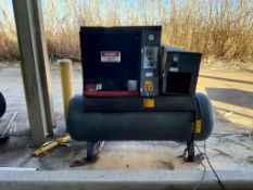 2006 CHICAGO PNEUMATIC QRS15 HPD 15 HP QUIET ROTARY SCREW AIR COMPRESSOR
