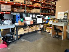 (3) ASSORTED SHOP TABLES *CONTENTS NOT INCLUDED
