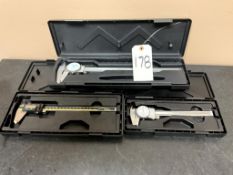 MITUTOYO DIAL CALIPERS AND DIGITAL CALIPERS