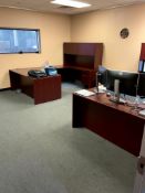 ASSORTED OFFICE FURNITURE * CHAIRS AND CONTENTS NOT INCLUDED