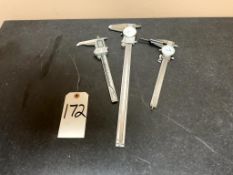 FOWLER AND MITUTOYO DIAL CALIPERS AND MITUTOYO DIGITAL CALIPERS