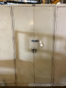 DOUBLE-DOOR INDUSTRIAL STORAGE CABINET *CONTENTS NOT INCLUDED