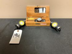 (3) ASSORTED COAXIAL INDICATORS