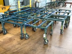 (14) HEAVY-DUTY INDUSTRIAL ROLLING BASES