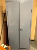 DOUBLE-DOOR INDUSTRIAL STORAGE CABINET *CONTENTS NOT INCLUDED