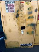 JUSTRITE SURE GRIP EX FLAMMABLE STORAGE CABINET