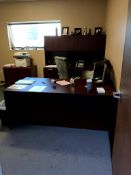 ASSORTED OFFICE FURNITURE * CHAIRS AND CONTENTS NOT INCLUDED