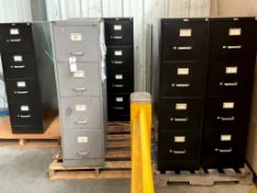 ASSORTED VERTICAL FILING CABINETS *CONTENTS NOT INCLUDED