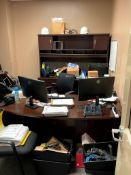 ASSORTED OFFICE FURNITURE * CHAIRS AND CONTENTS NOT INCLUDED