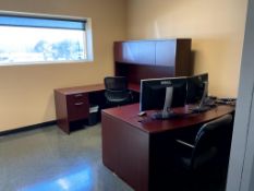 ASSORTED OFFICE FURNITURE * CHAIRS AND CONTENTS NOT INCLUDED