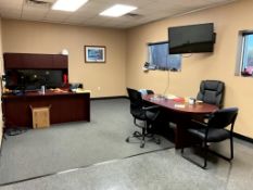 ASSORTED OFFICE FURNITURE * CHAIRS AND CONTENTS NOT INCLUDED