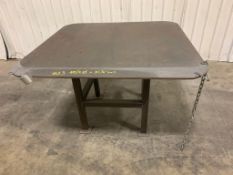 CUSTOM STEEL TABLE 48.5