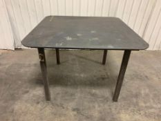 CUSTOM STEEL TABLE 48.5