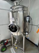 4 BBL JACKETED CONICAL FERMENTER