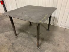 CUSTOM STEEL TABLE 48.5