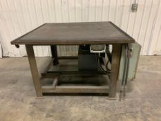 CUSTOM STEEL HYDRAULIC TABLE 54