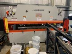1993 60 TON X 10′ ACCURPRESS 76010 CNC HYDRAULIC PRESS BRAKE - BACKGAUGE