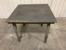 CUSTOM STEEL TABLE 36