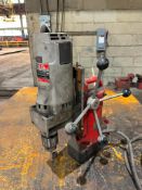 MILWAUKEE HEAVY-DUTY ELECTROMAGNETIC DRILL PRESS