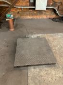 SAGA A12 DIGITAL SCALE INDICATOR WITH PALLET SCALE